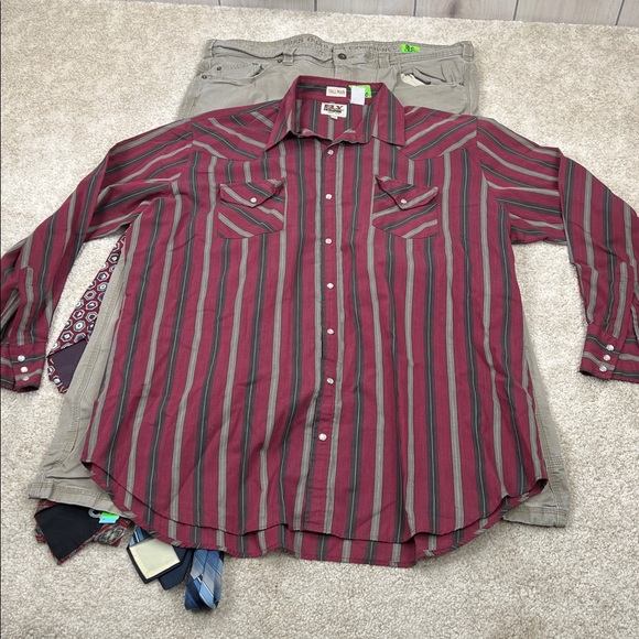 Tie Lot Necktie Reseller Mixed Christian Dior Nordstrom Prana Pants Shirt - Picture 12 of 15